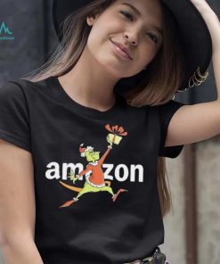 Santa Grinch Dabbing Amazon shirt