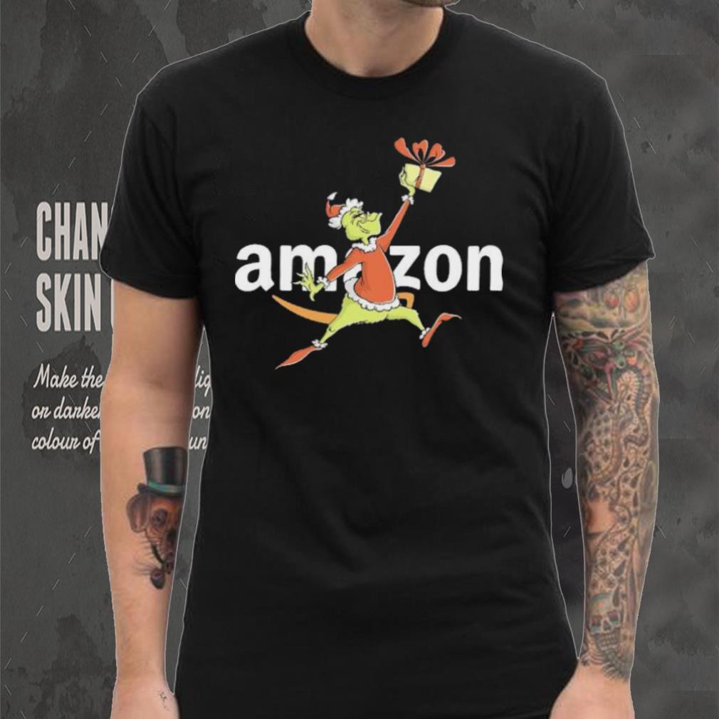 Santa Grinch Dabbing Amazon shirt Santa Grinch Dabbing Amazon shirt
