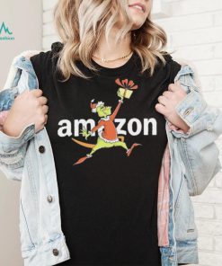 Santa Grinch Dabbing Amazon shirt