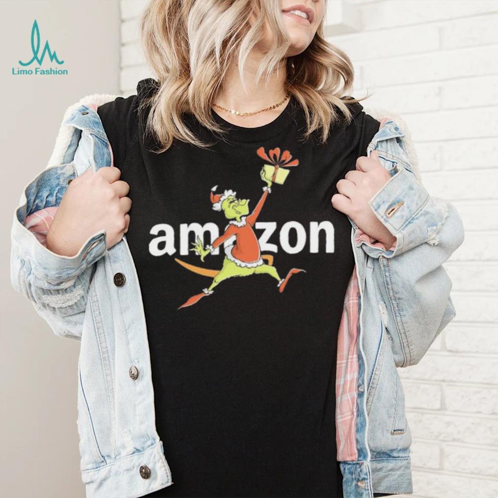 Santa Grinch Dabbing Amazon shirt Santa Grinch Dabbing Amazon shirt