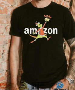 Santa Grinch Dabbing Amazon shirt