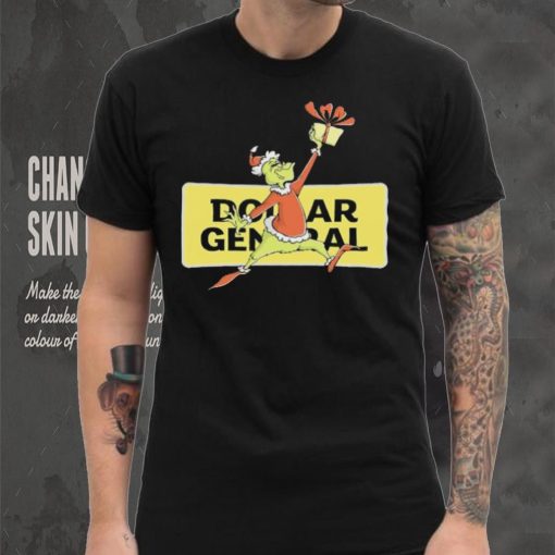 Santa Grinch Dabbing Dollar General shirt