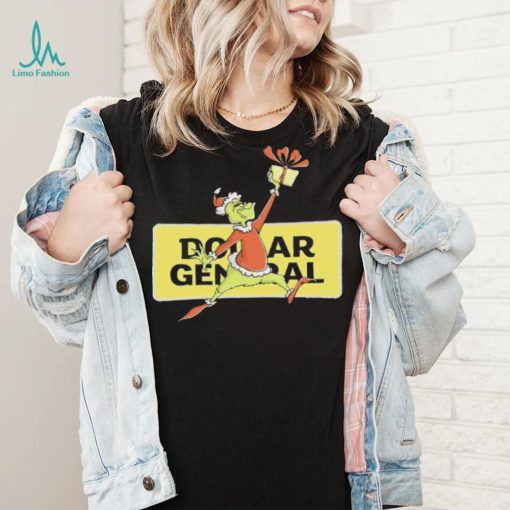 Santa Grinch Dabbing Dollar General shirt