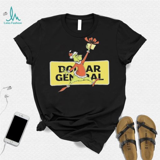 Santa Grinch Dabbing Dollar General shirt