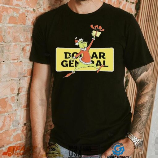 Santa Grinch Dabbing Dollar General shirt