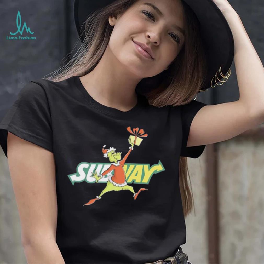 Santa Grinch Dabbing Subway shirt Santa Grinch Dabbing Subway shirt