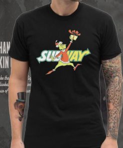 Santa Grinch Dabbing Subway shirt