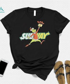 Santa Grinch Dabbing Subway shirt
