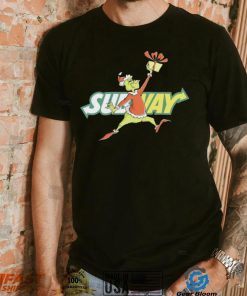 Santa Grinch Dabbing Subway shirt