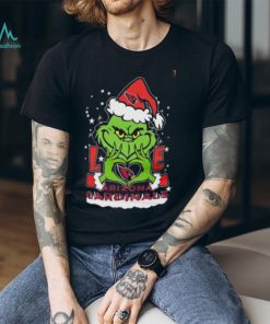 Santa Grinch Love Arizona Cardinals Christmas Shirt