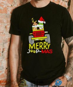 Santa Grinch Merry Jeep mas shirt