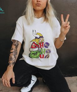 Santa Grinch Minnesota Vikings Hohoho Christmas T Shirt, hoodie, sweater, long sleeve and tank top Santa Grinch Minnesota Vikings Hohoho Christmas T Shirt