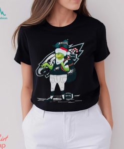 Santa Grinch NFL Philadelphia Eagles T Shirt