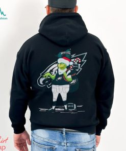 Santa Grinch NFL Philadelphia Eagles T Shirt