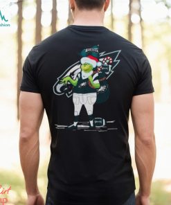 Santa Grinch NFL Philadelphia Eagles T Shirt
