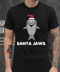Santa Jaws Christmas T shirt