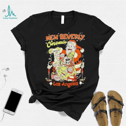 Santa New Beverly Cinema Los Angeles shirt