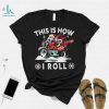 Santa On Motorcycle This Is How I Roll Cool Christmas Sweatshirt