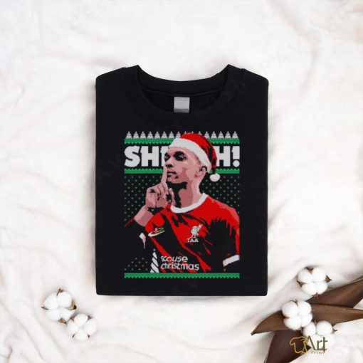 Santa Trent Alexander Arnold shhh ugly Christmas shirt