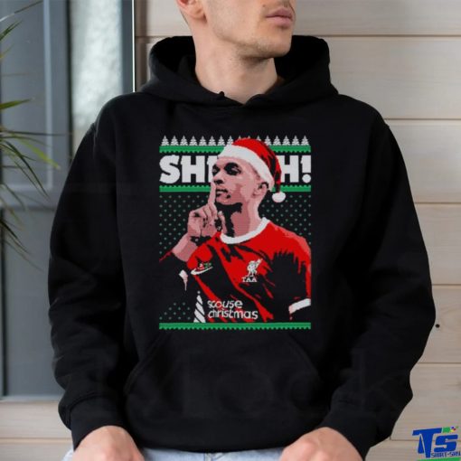 Santa Trent Alexander Arnold shhh ugly Christmas shirt