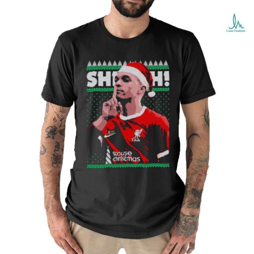 Santa Trent Alexander Arnold shhh ugly Christmas shirt