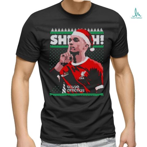 Santa Trent Alexander Arnold shhh ugly Christmas shirt