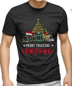 Santa Truck Merry Trucking Christmas 2023 T shirt