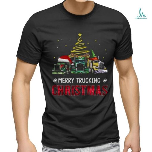 Santa Truck Merry Trucking Christmas 2023 T shirt