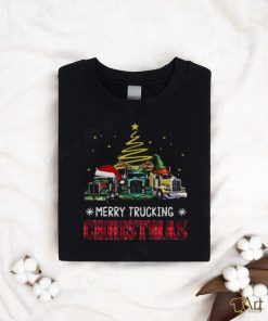 Santa Truck Merry Trucking Christmas 2023 T shirt