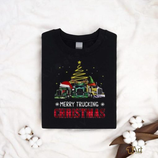 Santa Truck Merry Trucking Christmas 2023 T shirt