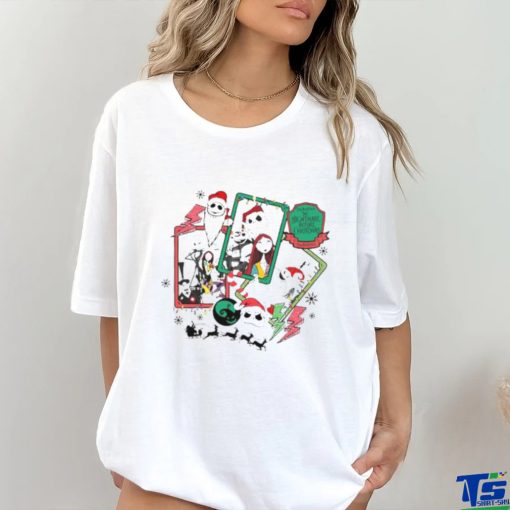 Santa the nightmare before christmas Funny 2023 christmas Shirt