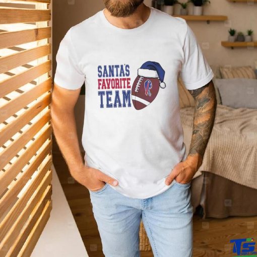 Santas Favorite Football Team Buffalo Bills Shirt