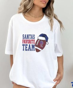 Santas Favorite Football Team Buffalo Bills Shirt