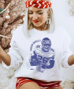 Saquon Barkley New York Vintage Mono Shirt