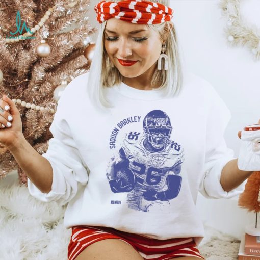Saquon Barkley New York Vintage Mono Shirt