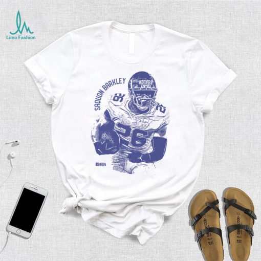 Saquon Barkley New York Vintage Mono Shirt