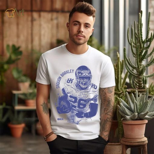 Saquon Barkley New York Vintage Mono Shirt