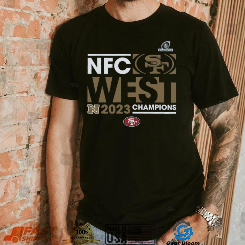 Scarlet San Francisco 49ers 2023 NFC West Division Champions Big & Tall Conquer T Shirt Scarlet San Francisco 49ers 2023 NFC West Division Champions Big & Tall Conquer T Shirt