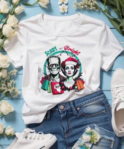Scary And Bright Horror Christmas Shirt