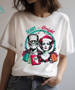 Scary And Bright Horror Christmas Shirt