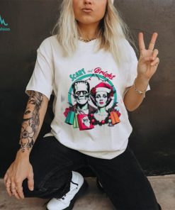 Scary And Bright Horror Christmas Shirt