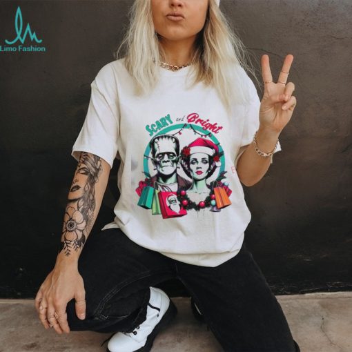 Scary And Bright Horror Christmas Shirt