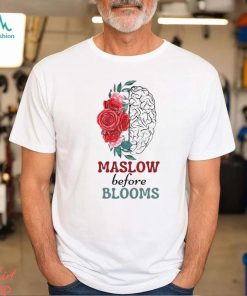 School Psychologist Shirt Maslow Before Bloom Sped Teacher Unisex