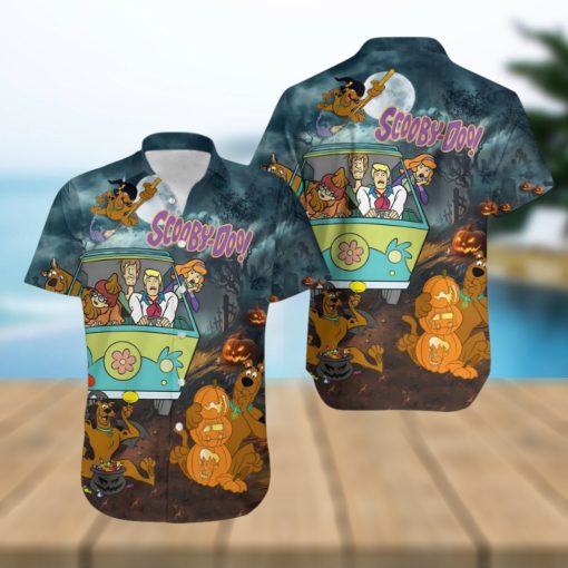 Scooby Doo Friends Halloween Hawaiian Shirt