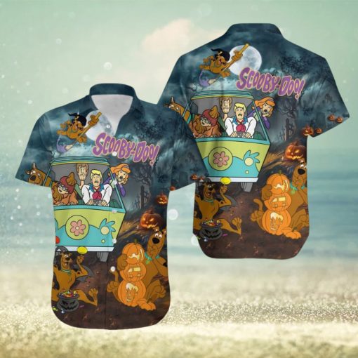 Scooby Doo Friends Halloween Hawaiian Shirt