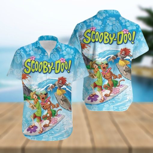 Scooby Doo Hawaiian Shirt, Scooby Doo And Shaggy Rogers Summer Vacation Shirt