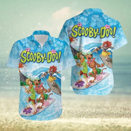 Scooby Doo Hawaiian Shirt, Scooby Doo And Shaggy Rogers Summer Vacation Shirt