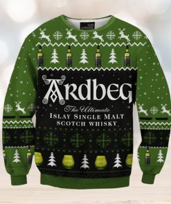 Scotch Ardbeg 3D Printed Christmas Sweater