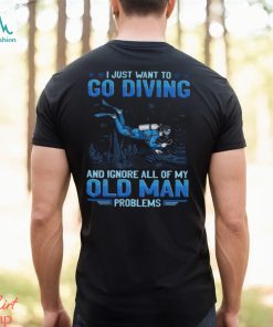 Scuba Diving Old Man Problems Classic T Shirt