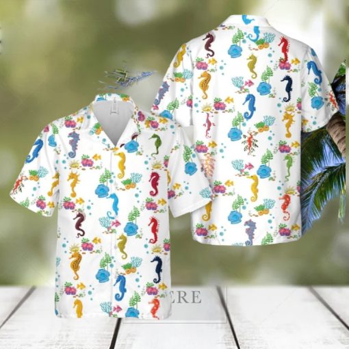 Sea Horse Hawaiian Shirt